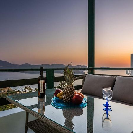 Melisses Sea View House Villa Plaka  Luaran gambar