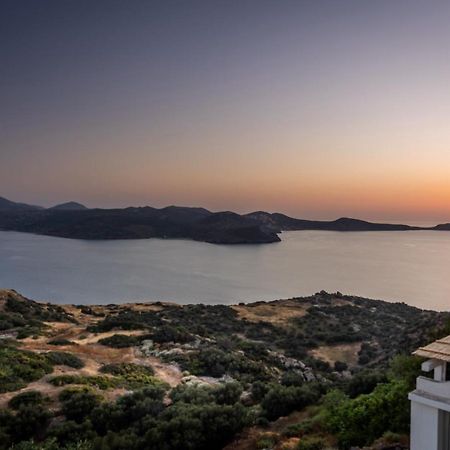 Melisses Sea View House Villa Plaka  Luaran gambar