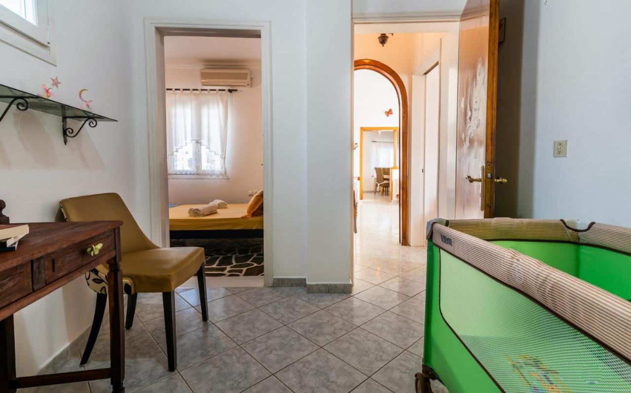 Melisses Sea View House Villa Plaka  Luaran gambar