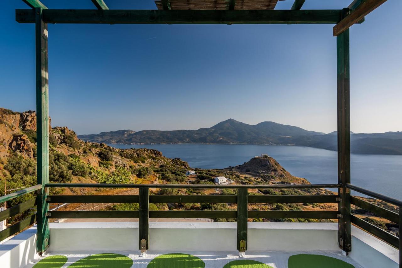 Melisses Sea View House Villa Plaka  Luaran gambar