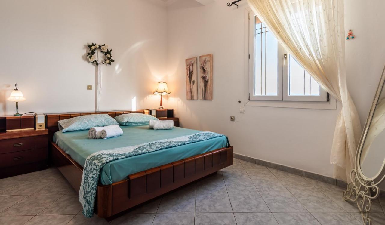 Melisses Sea View House Villa Plaka  Luaran gambar