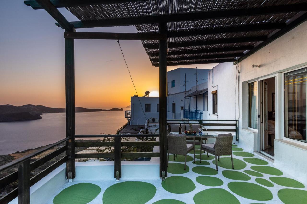 Melisses Sea View House Villa Plaka  Luaran gambar
